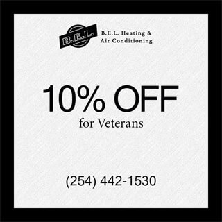 10% off for Veterans